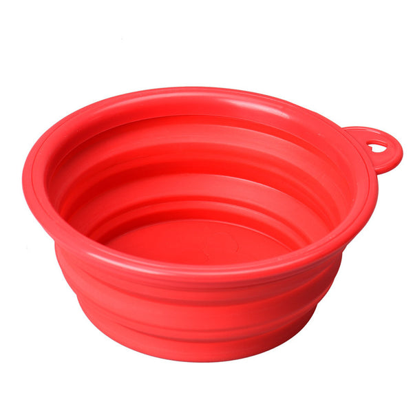Collapsible Silicone Pet Feeder