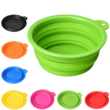 Collapsible Silicone Pet Feeder
