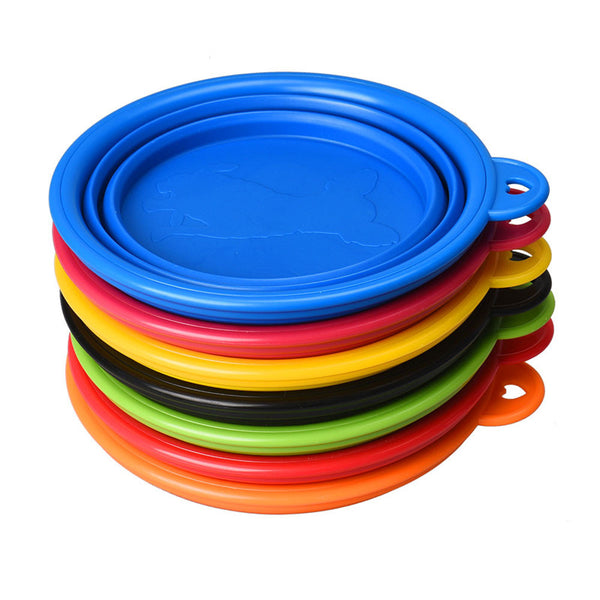 Collapsible Silicone Pet Feeder