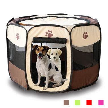 Octagonal Cage Dog Carrier
