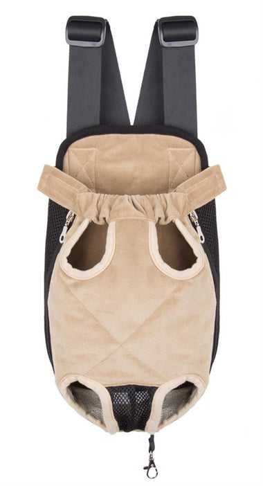 Waterproof Quilted Short Plush Dog Carrier