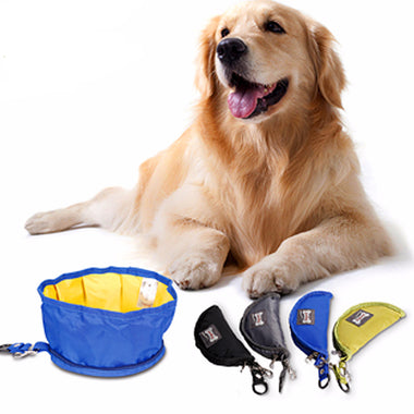 Folding Pet Travel Bowl